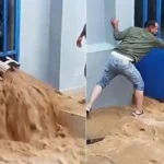 Kastamonuda siddetli saganak cay tasti ev ve isyerlerini su basti WMRMp2nI