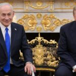 Trump israil basbakani netanyahu ile beyaz sarayda gorustu CXW3Rlnz